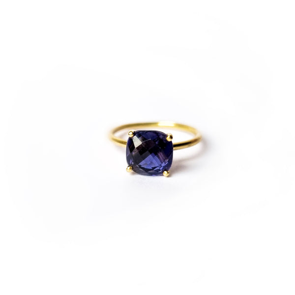 Ring "Midnight Blue" 18 Karat Gelbgold